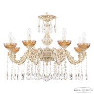 Подвесная люстра Bohemia Ivele Crystal AL79101/8/250 A WMG P Shampan/M-1G Подвесная люстра Bohemia Ivele Crystal AL79101/8/250 A WMG P Shampan/M-1G
