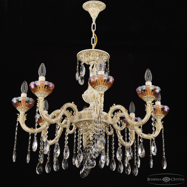 Подвесная люстра Bohemia Ivele Crystal AL79101/8/250 A WMG P Shampan/M-1G Подвесная люстра Bohemia Ivele Crystal AL79101/8/250 A WMG P Shampan/M-1G