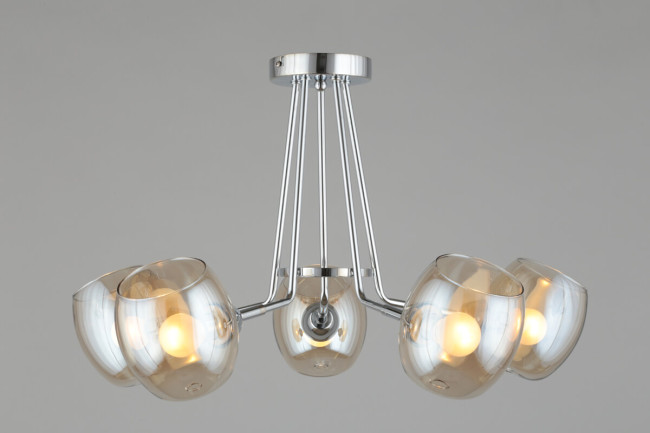 Подвесная люстра Omnilux Tesero OML-27307-05 Подвесная люстра Omnilux Tesero OML-27307-05