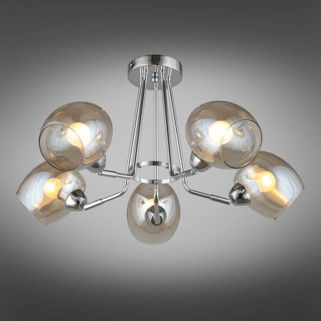 Подвесная люстра Omnilux Tesero OML-27307-05 Подвесная люстра Omnilux Tesero OML-27307-05