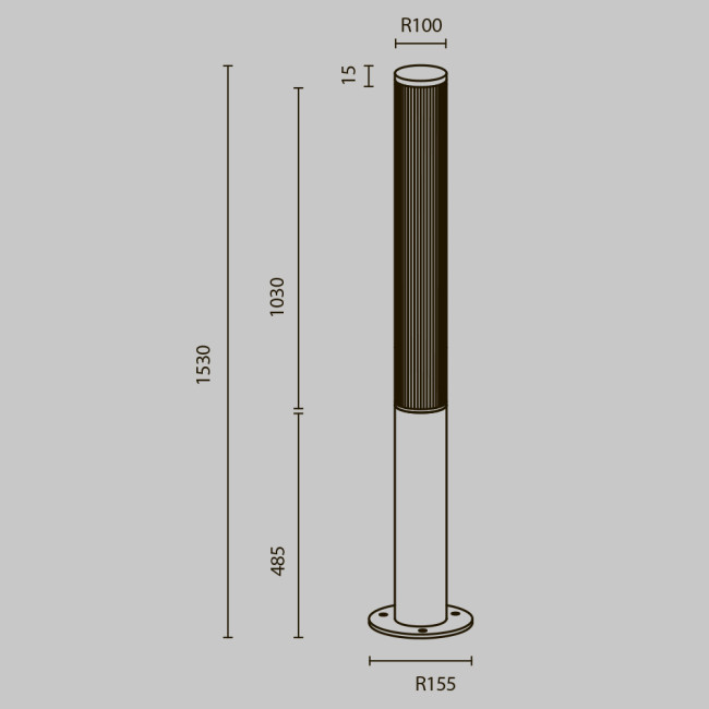 Садово-парковый светильник Maytoni Ster O467FL-L70B3K Садово-парковый светильник Maytoni Ster O467FL-L70B3K