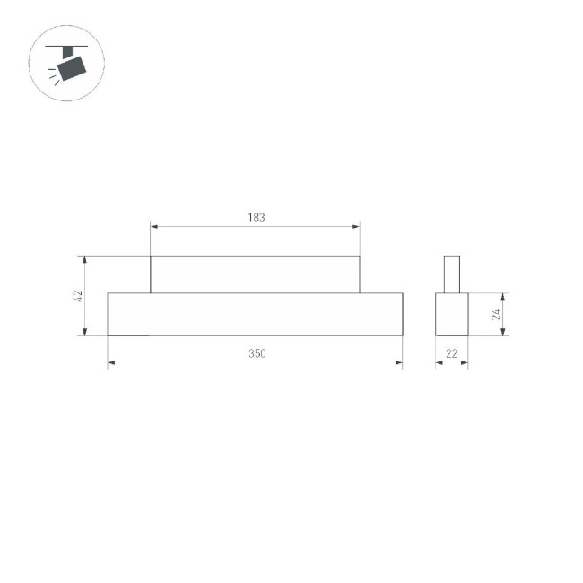 Трековый магнитный светильник Arlight MAG-ORIENT-FLAT-L350-12W Day4000 (WH, 80 deg, 48V) 049590 Трековый магнитный светильник Arlight MAG-ORIENT-FLAT-L350-12W Day4000 (WH, 80 deg, 48V) 049590