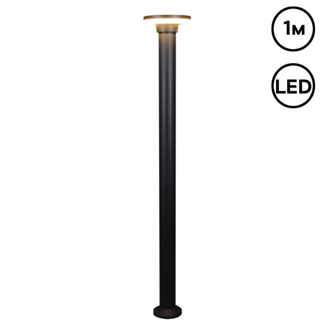 Ландшафтный светильник Reluce 09974-0.7-001JH 1,0M LED12W BK RLOS