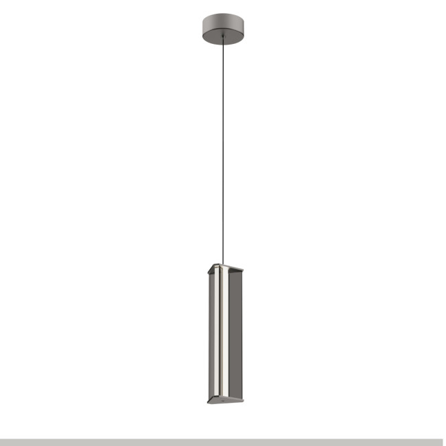 Подвесной светильник MD24001031-1B nickel/grey