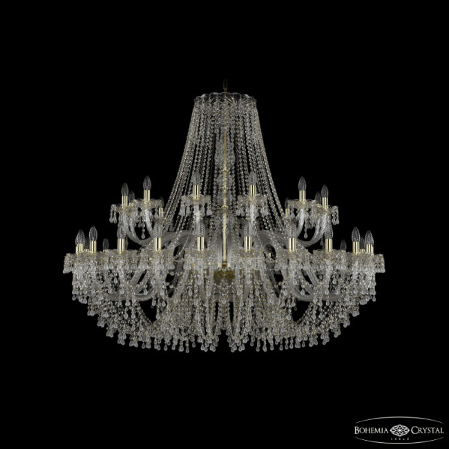 Подвесная люстра Bohemia Ivele Crystal 1410/24+12/530 G V0300