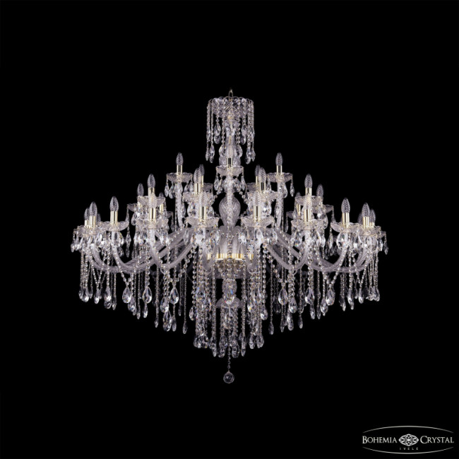 Подвесная люстра Bohemia Ivele Crystal 1415/20+10+5/530 G Подвесная люстра Bohemia Ivele Crystal 1415/20+10+5/530 G