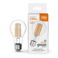 Светодиодная филаментная лампа Gauss Basic Filament E27 23W 2700K 40712132 Светодиодная филаментная лампа Gauss Basic Filament E27 23W 2700K 40712132