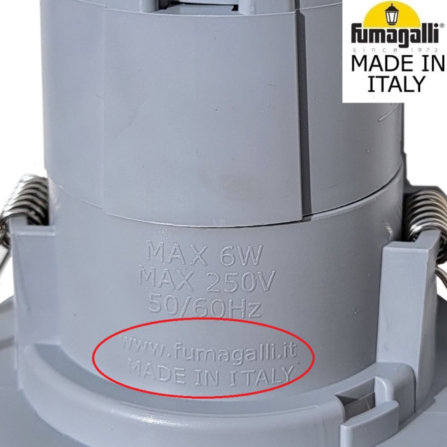 Уличный встраиваемый светильник Fumagalli Teresa 3L0.000.000.LYU1L Уличный встраиваемый светильник Fumagalli Teresa 3L0.000.000.LYU1L