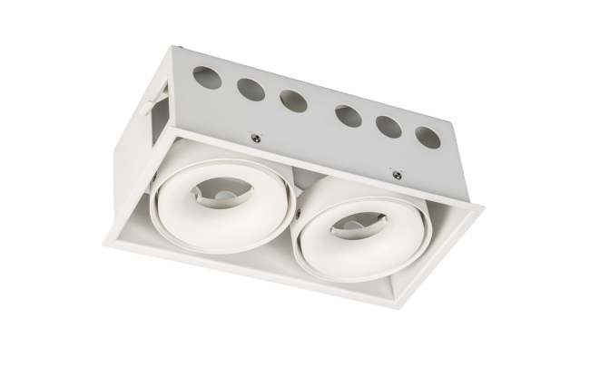 Корпус встраиваемого светильника SWG COMBO-CRD2-WH-2 009944 Корпус встраиваемого светильника SWG COMBO-CRD2-WH-2 009944