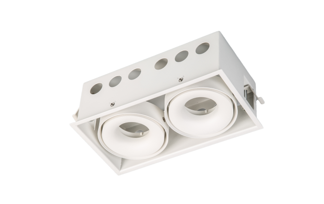 Корпус встраиваемого светильника SWG COMBO-CRD2-WH-2 009944 Корпус встраиваемого светильника SWG COMBO-CRD2-WH-2 009944