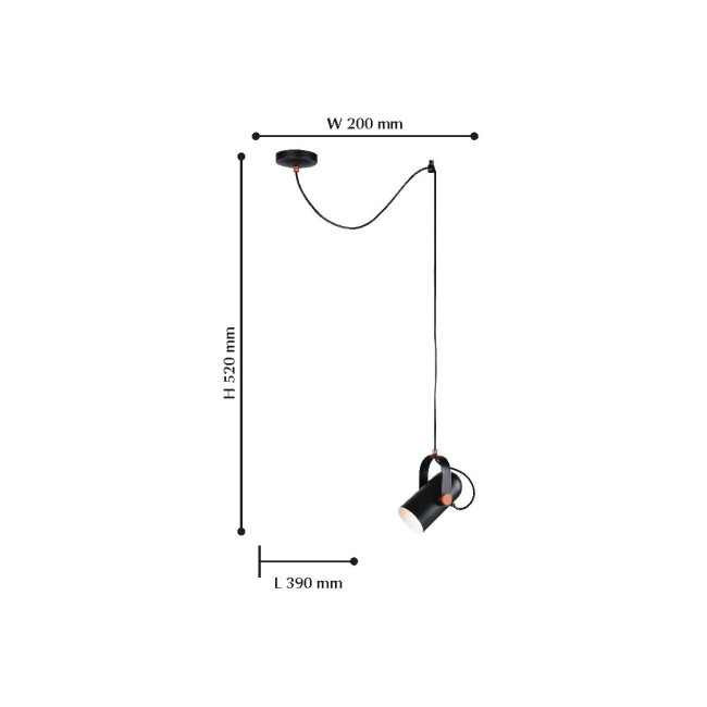Подвесной светильник Favourite Ampolla 2007-1P Подвесной светильник Favourite Ampolla 2007-1P