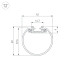 Алюминиевый профиль Arlight ROUND-D40-2000 ANOD 044517 Алюминиевый профиль Arlight ROUND-D40-2000 ANOD 044517
