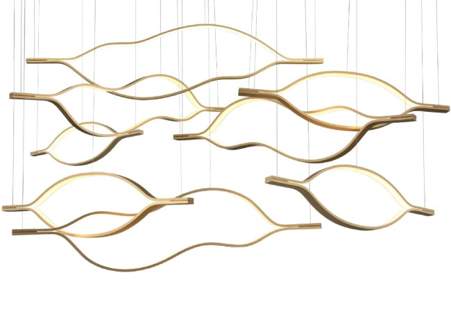 Подвесной светильник Mizi'en Combo MZ160172-2-1400 Подвесной светильник Mizi'en Combo MZ160172-2-1400