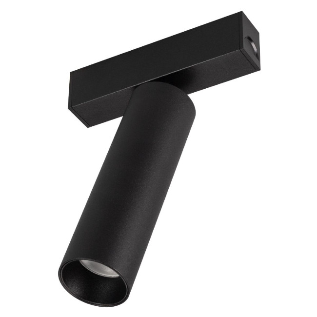 Трековый магнитный светильник Arlight MAG-SPOT-25-R120-12W Warm3000 (BK, 30 deg, 24V) 033678(1)