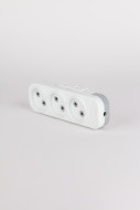 Колодка 3вх с защитными шторками ELBI Myra 527-010200-300 Колодка 3вх с защитными шторками ELBI Myra 527-010200-300