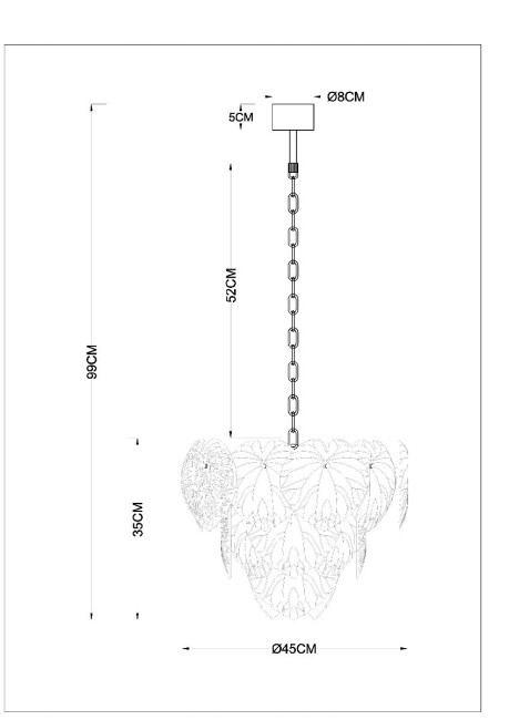 Подвесная люстра Arte Lamp Kapri A4078LM-6GO Подвесная люстра Arte Lamp Kapri A4078LM-6GO