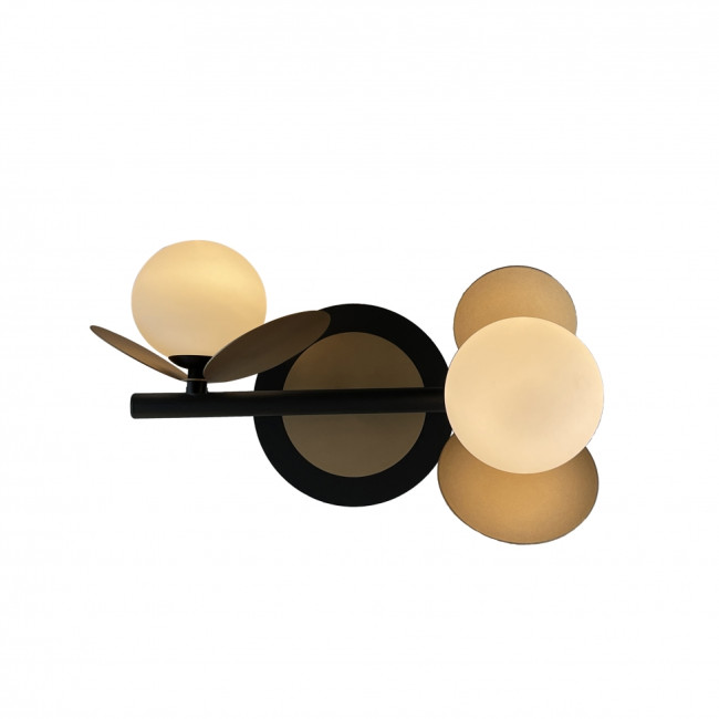 Бра iLedex Savage W4641-2 MBK+SGD Бра iLedex Savage W4641-2 MBK+SGD