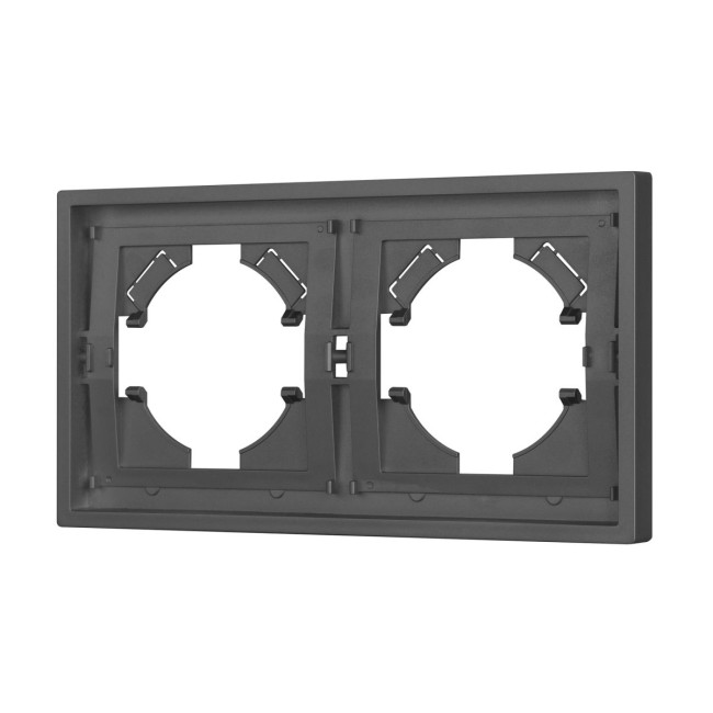 Рамка пластиковая на 2 поста Arlight FRM-TENDO-SFPL-2-GR 054648