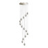 Каскадная люстра DeLight Collection Terrene MD13003023-14A chrome Каскадная люстра DeLight Collection Terrene MD13003023-14A chrome