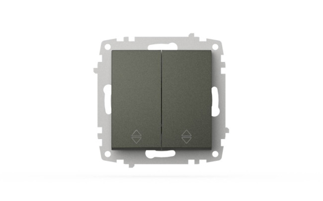 Переключатель двухклавишный ELBI Zena Vega 609-011100-211 Переключатель двухклавишный ELBI Zena Vega 609-011100-211