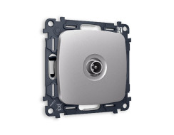 Комплект механизма TV розетки проходной 5-1000 MHz 4dB Ambrella Volt Omega MO513030