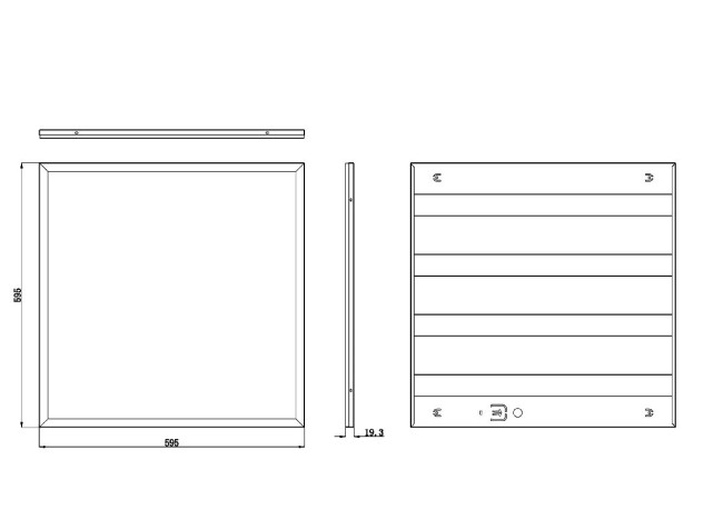 Светодиодная панель Эра SPO-6-72-6K-P Б0041860 Светодиодная панель Эра SPO-6-72-6K-P Б0041860