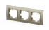 Рамка трехместная ELBI Zena 500-011400-227 Рамка трехместная ELBI Zena 500-011400-227