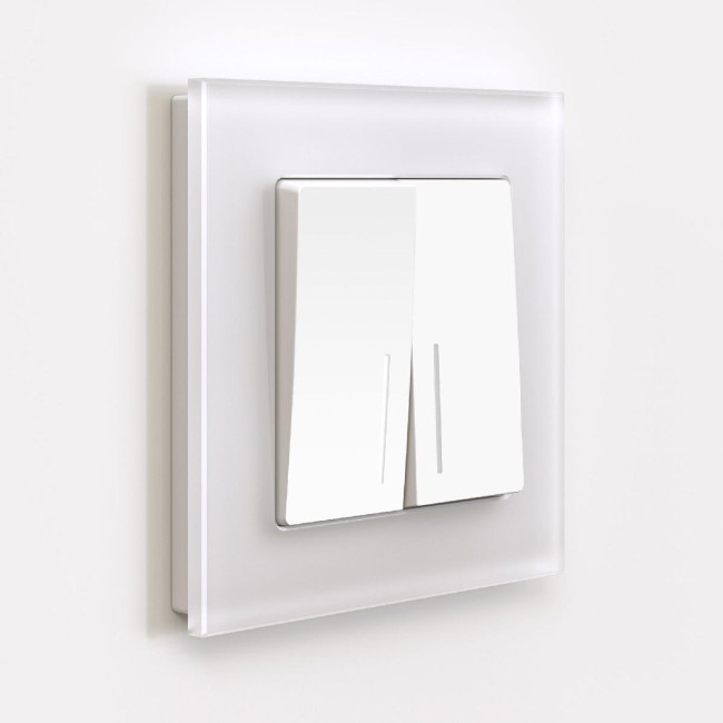 Выключатель двухклавишный Werkel 4690389184666 W1120161 a059273 Выключатель двухклавишный Werkel 4690389184666 W1120161 a059273