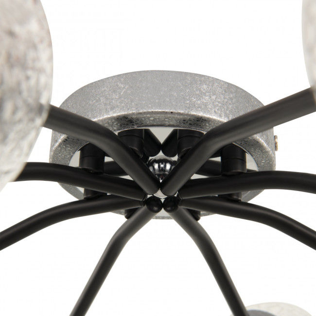 Потолочная люстра Arte Milano Napoli 326207/8 CR.BK Потолочная люстра Arte Milano Napoli 326207/8 CR.BK