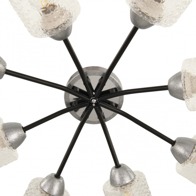 Потолочная люстра Arte Milano Napoli 326207/8 CR.BK Потолочная люстра Arte Milano Napoli 326207/8 CR.BK