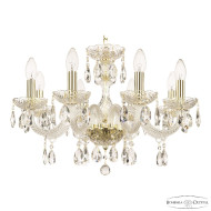 Подвесная люстра Bohemia Ivele Crystal 117/8/195 G Подвесная люстра Bohemia Ivele Crystal 117/8/195 G
