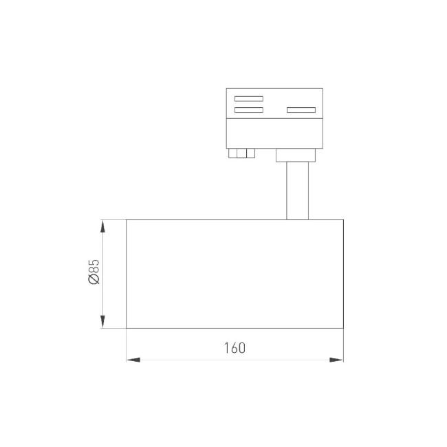 Трековый трехфазный светильник Arlight LGD-CALIPSO-4TR-R85-30W Day4000-MIX 046737