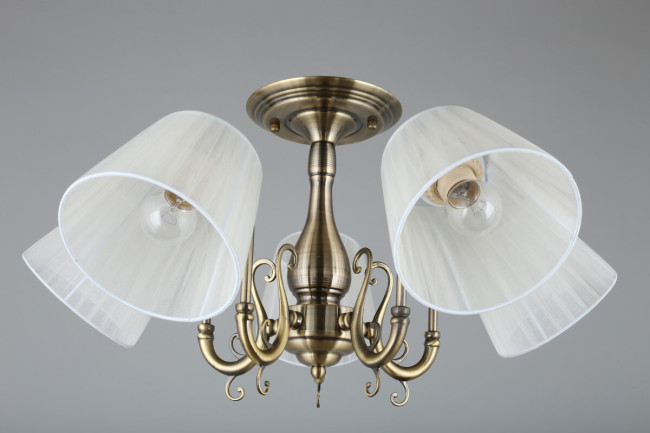 Потолочная люстра Omnilux Leonessa OML-29117-05 Потолочная люстра Omnilux Leonessa OML-29117-05