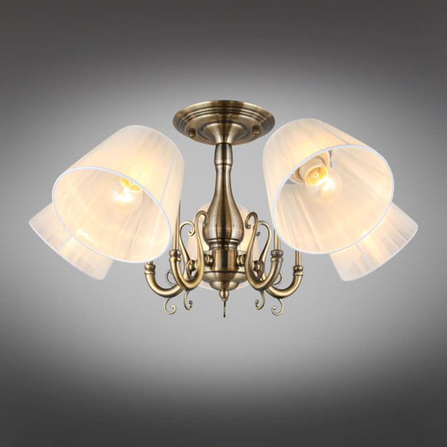 Потолочная люстра Omnilux Leonessa OML-29117-05 Потолочная люстра Omnilux Leonessa OML-29117-05