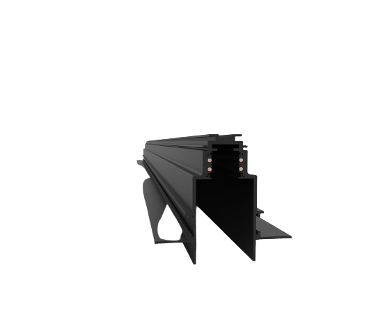 Шинопровод встраиваемый магнитный Elvan T-01-72-V-BK