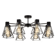 Потолочная люстра Eurosvet Trappola 70107/8 черный