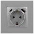 Розетка со шторками с USB type-A+C Эра Elegance 14-4108-03 Б0067741 Розетка со шторками с USB type-A+C Эра Elegance 14-4108-03 Б0067741