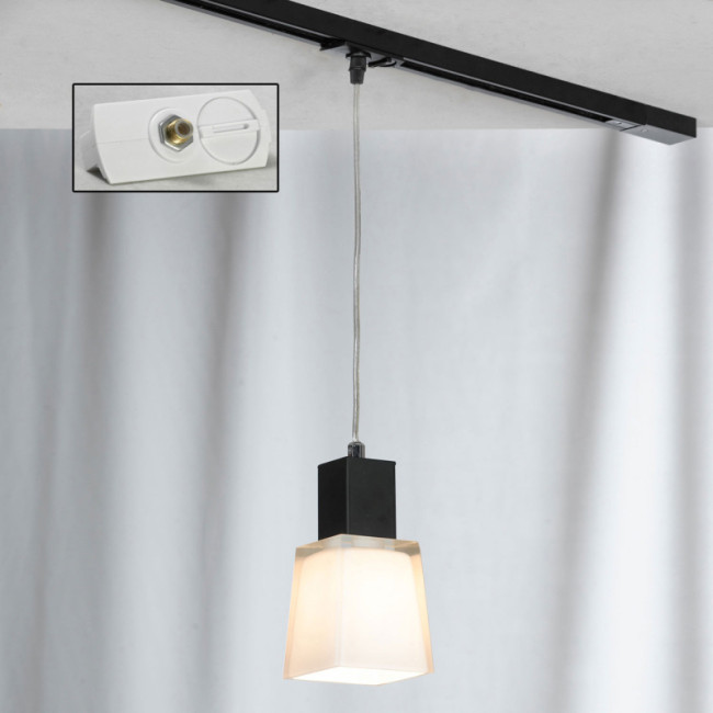 Трековый светильник однофазный Lussole Track Lights LSC-2506-01-TAW Трековый светильник однофазный Lussole Track Lights LSC-2506-01-TAW
