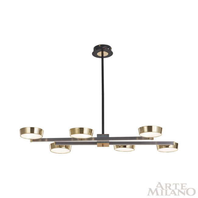Люстра на штанге Arte Milano 271279/6L NI/GD
