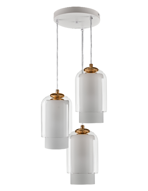 Подвесной светильник 33 Идеи PND105.03.16FG3.001.WH-M16WT