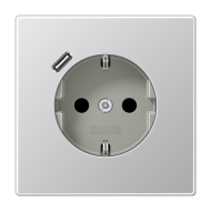 Розетка 2K+З USB Typ C Jung AL1520-18C Розетка 2K+З USB Typ C Jung AL1520-18C