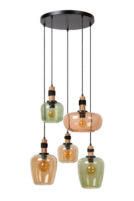 Подвесная люстра Lucide Ilona 45408/15/99 Подвесная люстра Lucide Ilona 45408/15/99