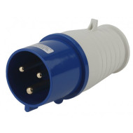 Вилка ЭРА V-32-2P-PE-IP44 переносная 023 2Р+РЕ 32А 220В IP44 Б0032852 Вилка ЭРА V-32-2P-PE-IP44 переносная 023 2Р+РЕ 32А 220В IP44 Б0032852