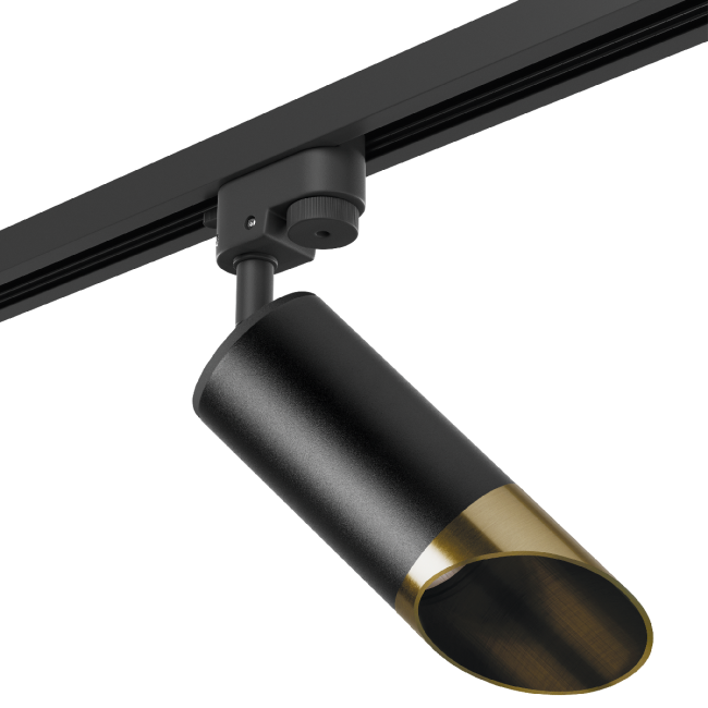 Трековый светильник Lightstar Rullo R1T437131 (214437+592057+201431)