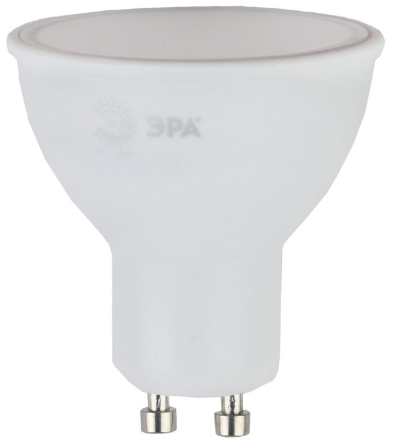 Лампа светодиодная Эра GU10 6W 4000K LED MR16-6W-840-GU10 Б0020544 Лампа светодиодная Эра GU10 6W 4000K LED MR16-6W-840-GU10 Б0020544