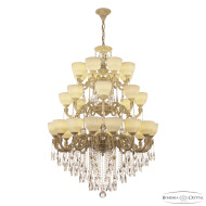 Подвесная люстра Bohemia Ivele Crystal AL79101/16+8+8/300/3d B WMG P1 U Line Подвесная люстра Bohemia Ivele Crystal AL79101/16+8+8/300/3d B WMG P1 U Line