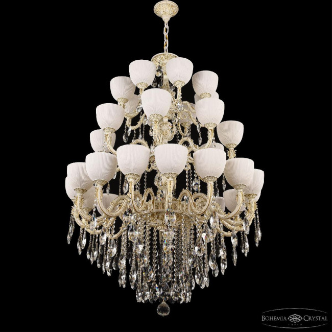 Подвесная люстра Bohemia Ivele Crystal AL79101/16+8+8/300/3d B WMG P1 U Line Подвесная люстра Bohemia Ivele Crystal AL79101/16+8+8/300/3d B WMG P1 U Line