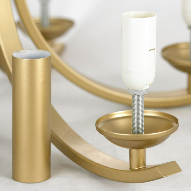 Подвесная люстра Lussole Loft Clovis LSP-8738 Подвесная люстра Lussole Loft Clovis LSP-8738