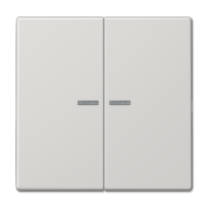 Клавиша 2-ная с 2-мя линзами Jung LS990 LS995KO5LG