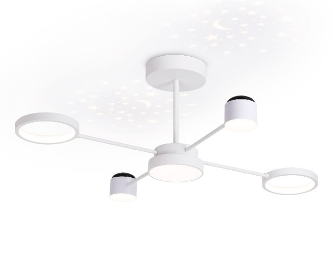 Люстра на штанге Ambrella Light Comfort LineTech FL51631 Люстра на штанге Ambrella Light Comfort LineTech FL51631